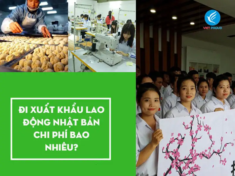 chi phí đi xuất khẩu nhật bản 3 năm